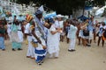 Celebrations of Yemanja at Copacabana Beach