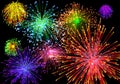 Celebratory firework Royalty Free Stock Photo