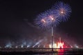 Celebratory salute in Riga