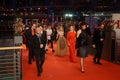 Celebrities arriving at Berlinale Palast during the 68th Berlinale Festival Royalty Free Stock Photo