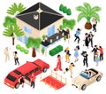 Celebrities Isometric Set