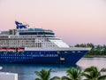 Celebrity Millennium cruise ship arrive at Nassau port.