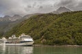 Celebrity Millennium cruise ship in port, Skagway, Alaska, USA