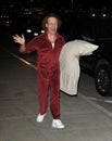 Celebrity Richard Simmons at LAX airport Royalty Free Stock Photo