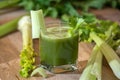 Celery juice Royalty Free Stock Photo