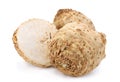 Celery root on white Royalty Free Stock Photo