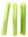 Celery stalks sticks a. graveolens, paths Royalty Free Stock Photo