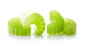 Celery sticks on white background Royalty Free Stock Photo