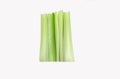 Celery sticks with white background Royalty Free Stock Photo