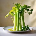 Celery Vegetable Dish Royalty Free Stock Photo
