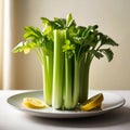 Celery Vegetable Dish Royalty Free Stock Photo