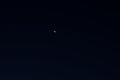Celestial conjunction of Moon and Venus