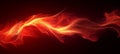 Celestial Dance of Fiery Energy Orbits of Light, Cosmic Mystery, Abstract Background Royalty Free Stock Photo