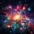 Celestial Fireworks: Celebrating the Burst of Stars in Clusters
