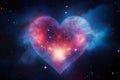 Celestial Heart in the Cosmic Void.