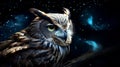 Celestial Owl watches night\'s journey