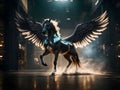 Celestial Stallion: Enchanting Pegasus Artistry for Sale