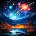 Celestial Symphony: Melody of Meteor Magic