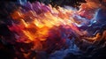 Celestial Symphony: A Mesmerizing 3D Render of a Fluid Galaxy