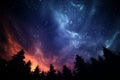 Celestial wonders unveiled in a stunning deep sky astrophoto masterpiece Royalty Free Stock Photo