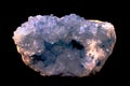 Celestite crystal, crystals is a high vibrational stone Royalty Free Stock Photo