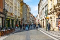 Celetna street in center of old town, Prague, Czech Republic