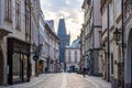 Celetna street and Powder tower, Prague, Czech Republic Royalty Free Stock Photo