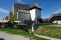 Celje medieval castle in Slovenia Royalty Free Stock Photo