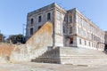 Cell Block A at Alcatraz Island Prison Royalty Free Stock Photo