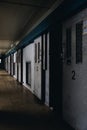 Cell Block Doors - SCI Cresson Prison / Sanatorium - Pennsylvania Royalty Free Stock Photo
