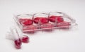 Cell culture lab supplies Royalty Free Stock Photo