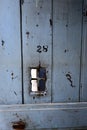 Cell door of antique prison