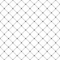 Cell, grid with diagonal lines seamless background Royalty Free Stock Photo