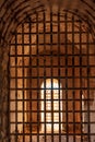 Cell in historic Yuma territorial prison Royalty Free Stock Photo