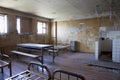 Cell interior at abandoned prison jail Royalty Free Stock Photo