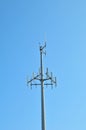 Cell phone antenna tower Royalty Free Stock Photo