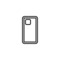 Cell Phone Bumper line icon