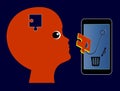 Cell Phone controls the mind of Child
