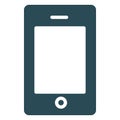 Cell phone  Isolated Vector Icon fully editable Royalty Free Stock Photo