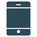 Cell phone  Isolated Vector Icon fully editable Royalty Free Stock Photo