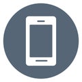 Cell phone  Isolated Vector Icon fully editable Royalty Free Stock Photo