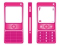 Cell phone pink