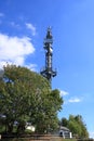 Cell phone signal base station. mobil network Royalty Free Stock Photo