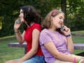 Cell phone sisters