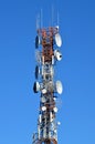 Cell phone tower Royalty Free Stock Photo