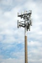 Cell Phone Tower Cloudy Sky Royalty Free Stock Photo