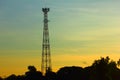 Cell phone tower Royalty Free Stock Photo