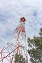 Cell phone tower Royalty Free Stock Photo