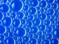 Cell structure abstract blue background