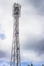 Cell Tower structure to enhance cellular network communications Royalty Free Stock Photo